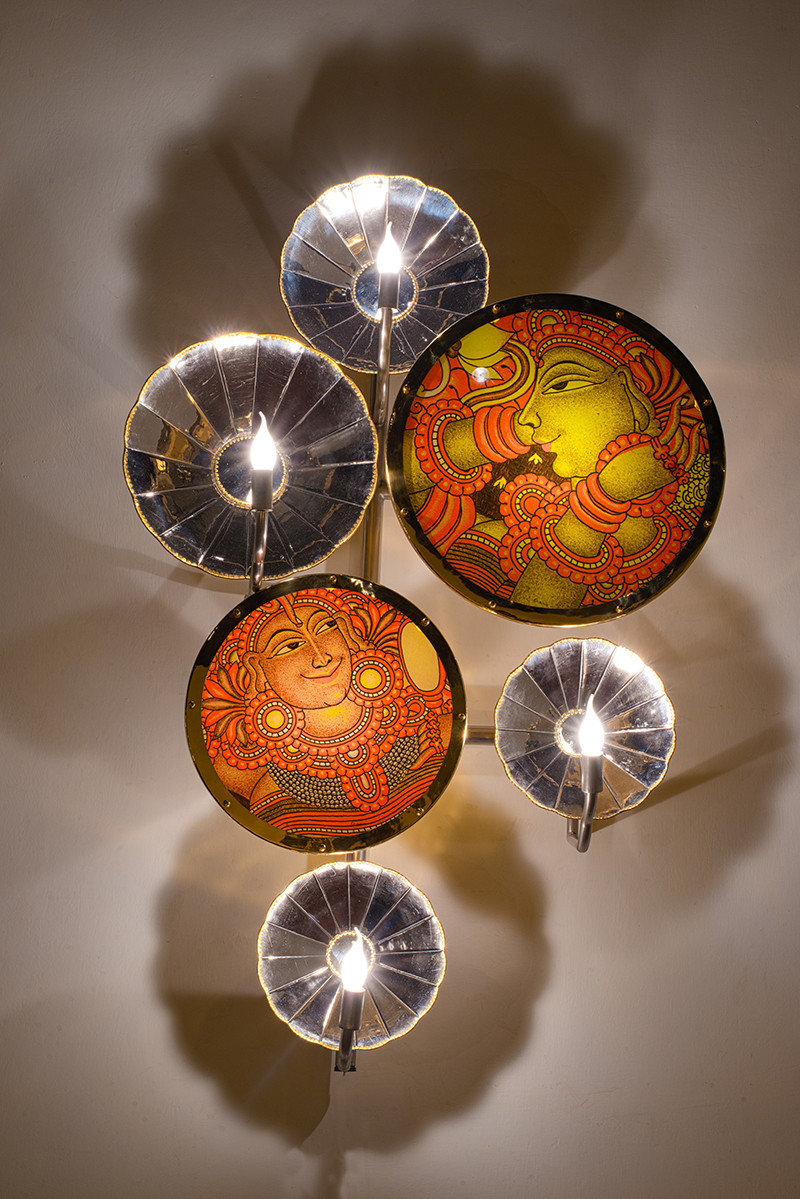 Prabha wall Light from Kerala Sutra Collection by Sahil & Sarthak